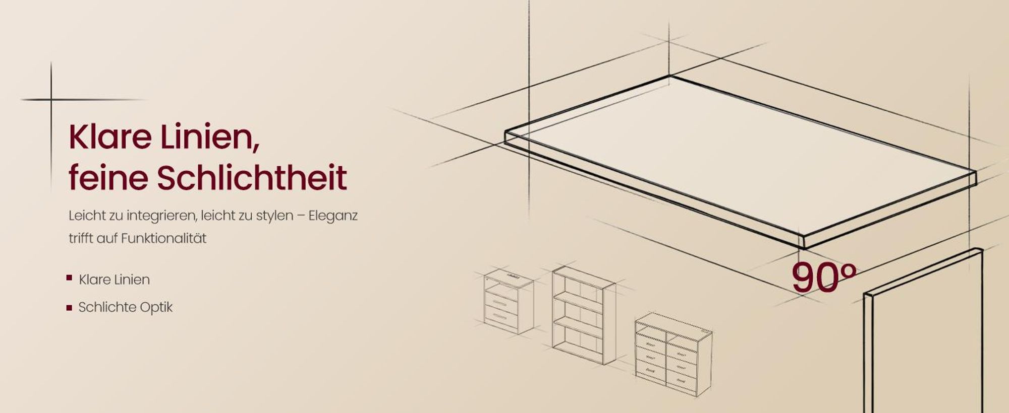 VASAGLE Kommode mit LED-Beleuchtung und Ladestation, 6 Schubladen, modern, Schlafzimmer Wohnzimmer, schwarz