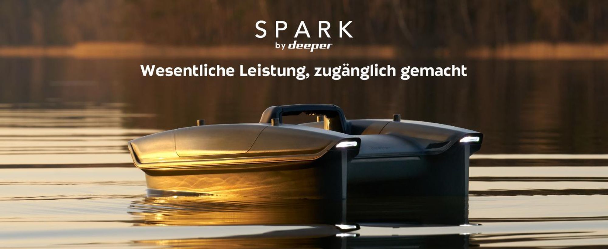 Deeper SPARK Futterboot mit CHIRP Sonar & GPS-Autopilot – smartes Angelboot für Karpfenangler