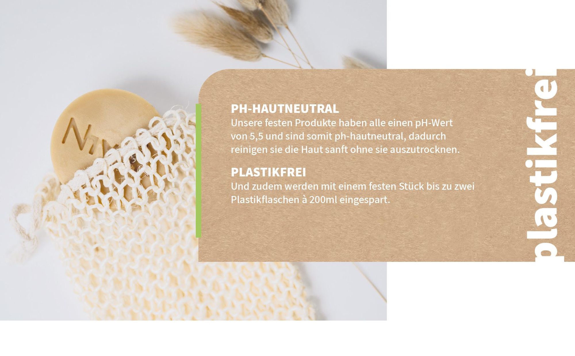 Niyok 2-in-1 Festes Shampoo + Conditioner "Vitamina" (80g), Vegane Haarseife, Nachhaltiges Shampoo & Spülung, Haarshampoo & Haarspülung, Plastikfrei