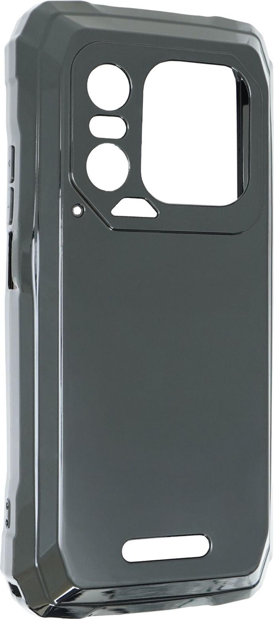 caseroxx Schutz-Hülle TPU-Hülle kompatibel mit Blackview Xplore 1, Gummi Handy Tasche schwarz Bild 3