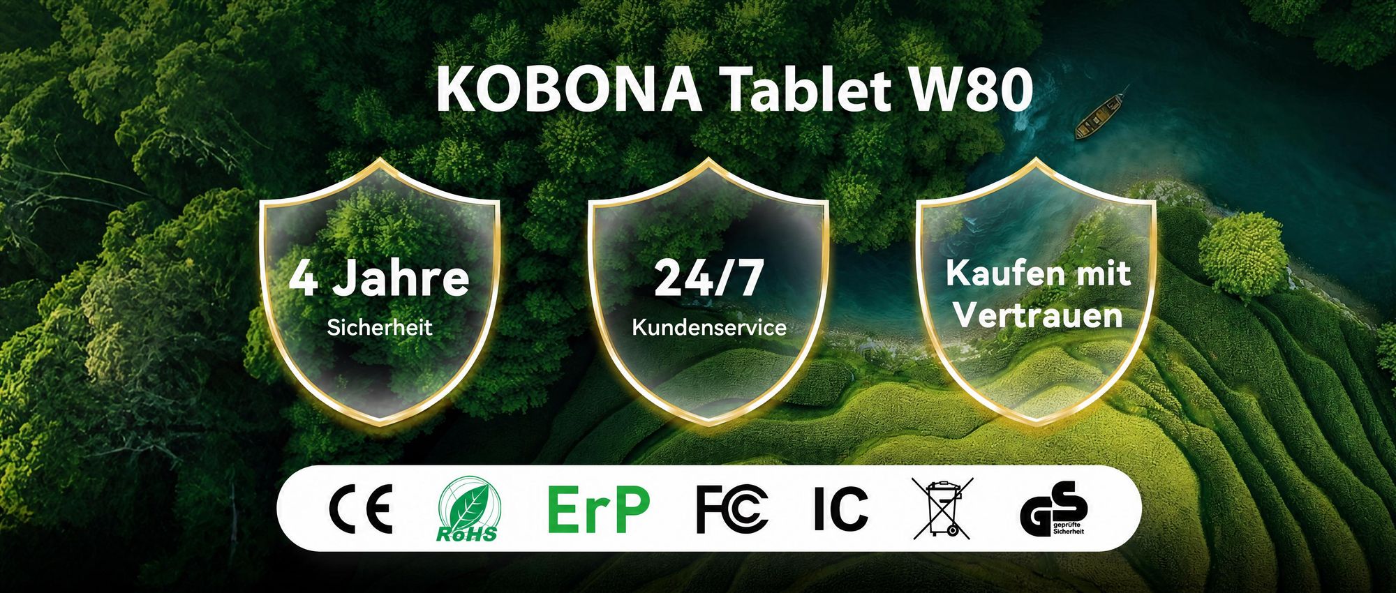 2026 W80 10" 120Hz Tablet, 32+128GB/2TB, Android16, Gemini AI4.0, Widevine L1, 5GWiFi, 6000mAh, OTG, mit Tastatur Maus Stift Schutzhülle Set
