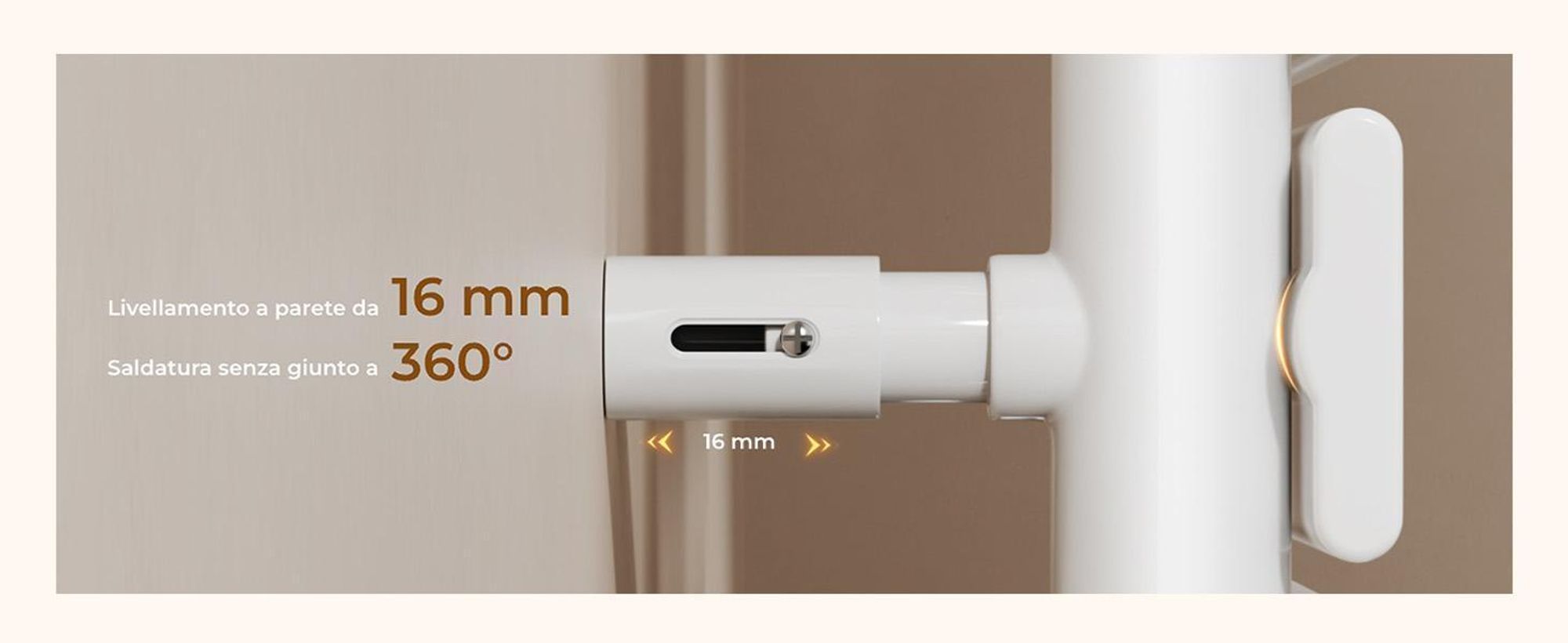 S'AFIELINA 1599x400mm Scaldasalviette elettrico bagno WiFi, termoarredo con termostato, programmabile, LCD, 800 W, asciugamani a basso consumo, bianco