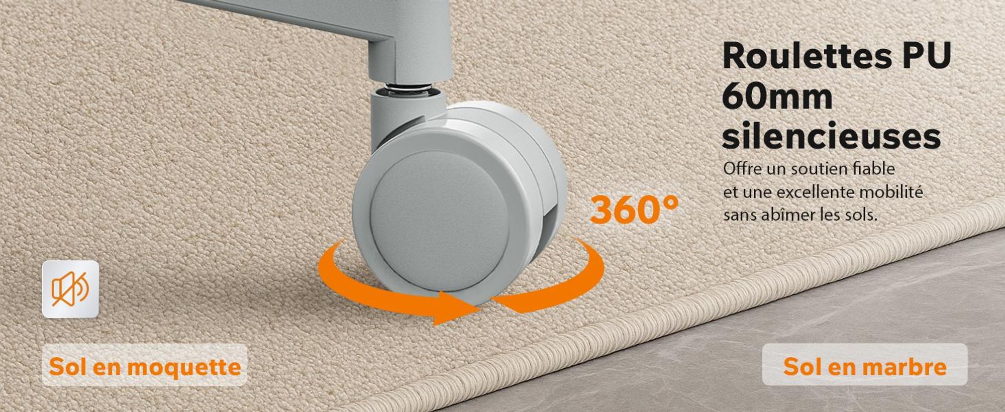 SENSE7 Moyo : chaise de bureau ergonomique, gris, accoudoirs 3D, dossier en résille, soutien lombaire, fauteuil de direction, chaise de bureau pour le télétravail, charge maximale 150 kg