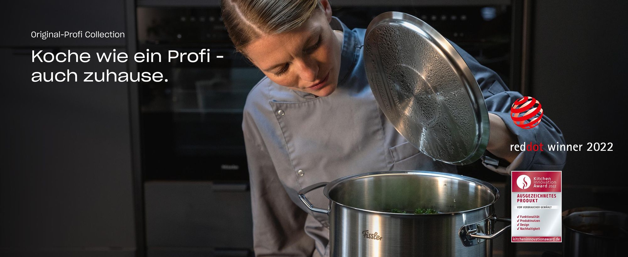 Fissler Original-Profi Collection® / Metalldeckel 16 cm