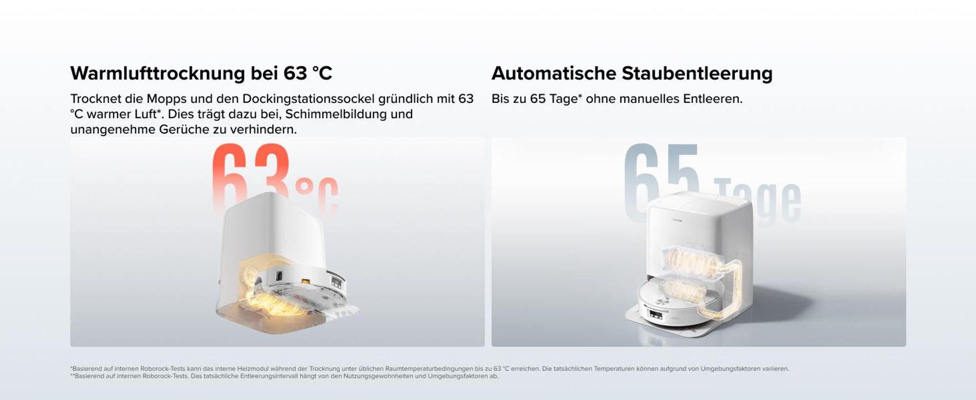 Roborock Qrevo Edge 2 Flow Saugroboter mit Wischwalze, 35.000 Pa Saugkraft, Selbstreinigung mit Wasserdruck, Dual Anti-Tangle, 8,98 cm ultraflach