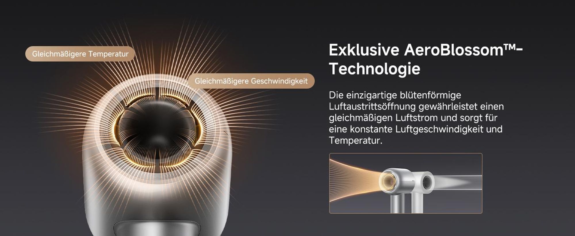 MOVA SHINE 10 Ionen Föhn, Profi Haartrockner, schnelltrocknend & leise, 110.000 U/min Brushless-Motor, Warm-/Kaltlufttaste, Plasma-Pflege, kompakt Rei