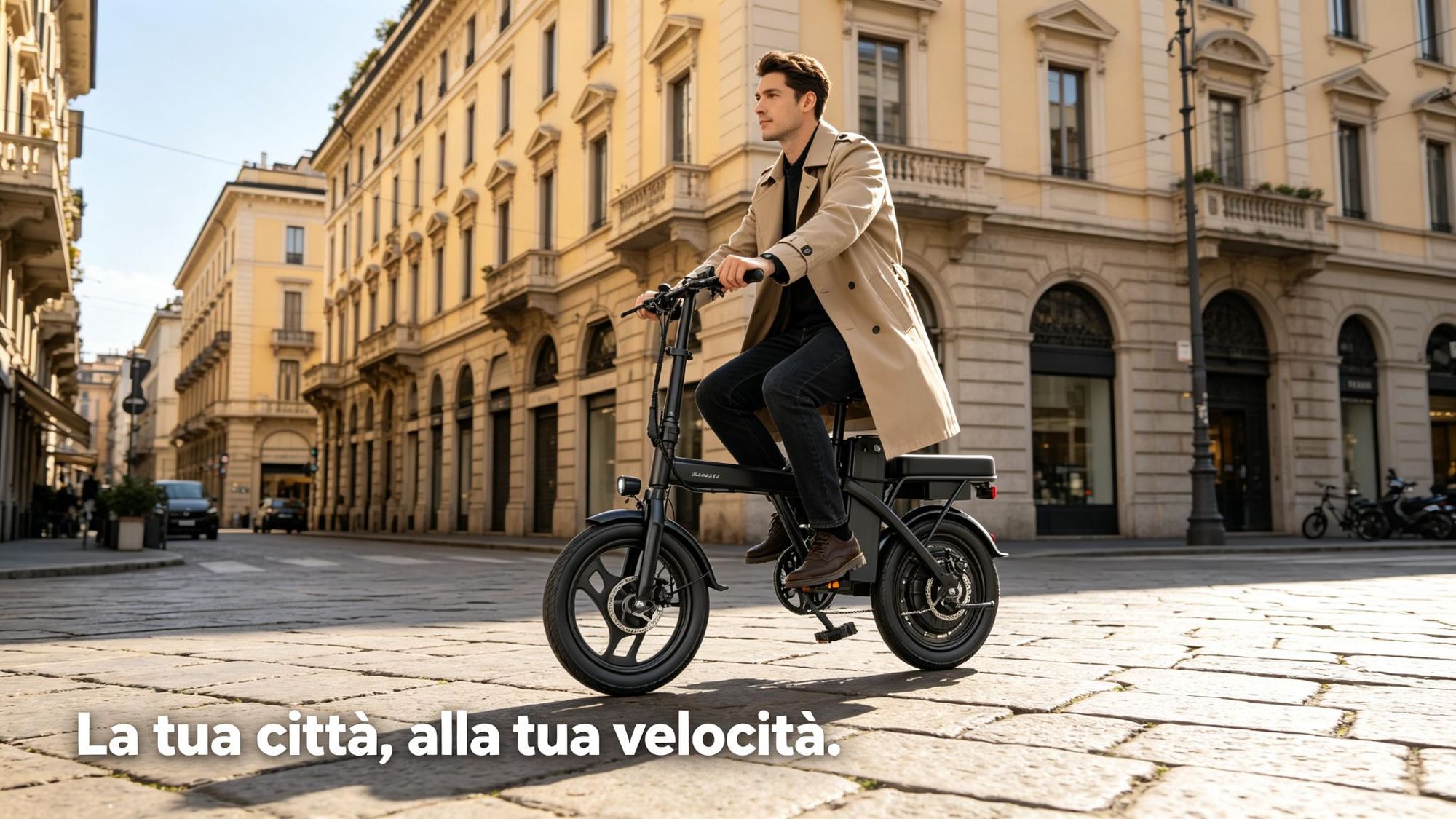Elektro skládací kolo X14, 250W, 48V 15,6Ah, dojezd 80 km, bezpečnostní ochrana BMS, nosnost 120 kg