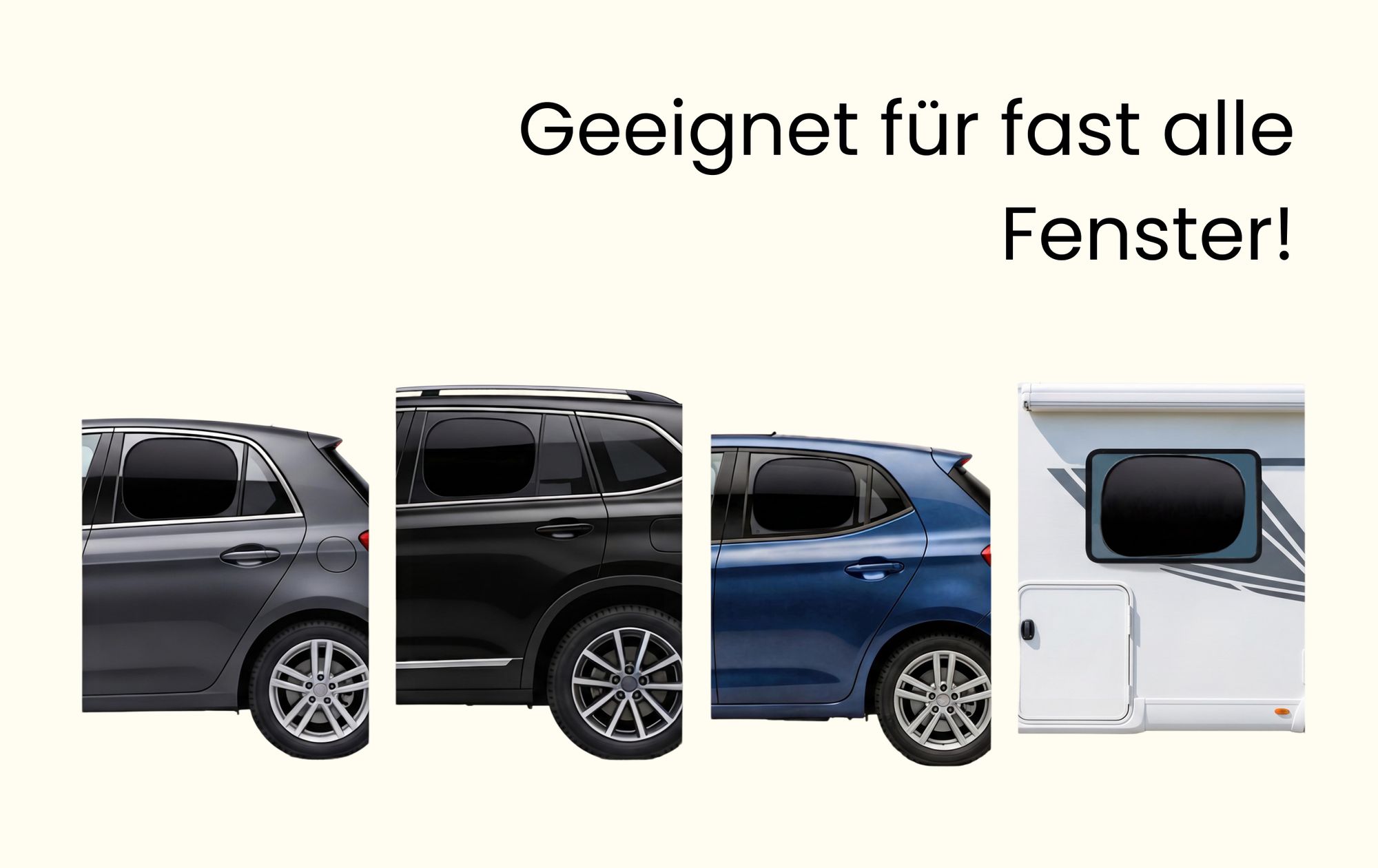 R2B Sonnenschutz Auto, 2 Stück Sonnenschutz Auto Baby, Selbstklebende Sonnenschutz, Sonnenschutz Auto hinten, Sonnenschutz Auto Kinder, Saugnäpfe Sonnenblende, Autofenster Sonnenschutz