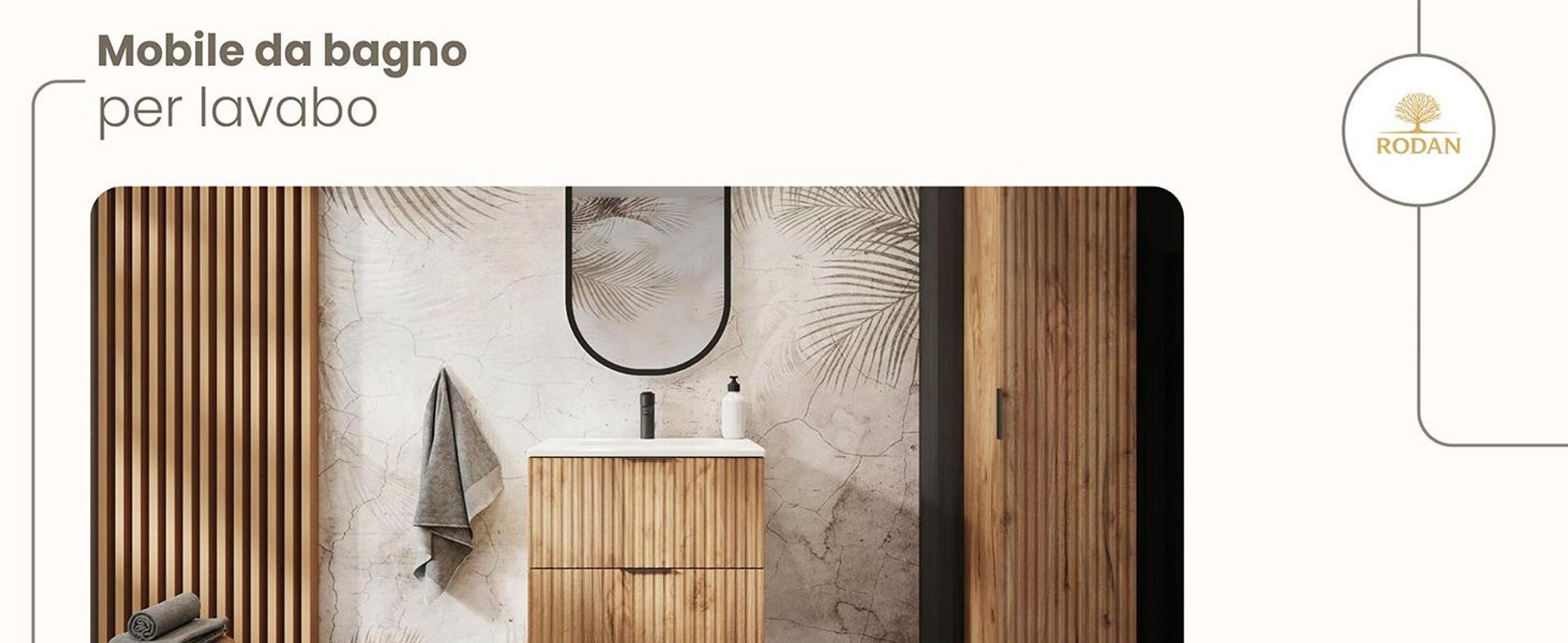 RODAN, mobile bagno, mobile sotto lavabo, mobile bagno moderno, mobili per il bagno