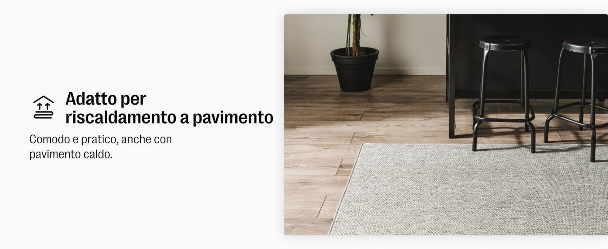 benuta tappeto da interno ed esterno Iowa Taupe 300x300 cm soggiorno quadrato tinta unita moderno pelo corto scandinavo