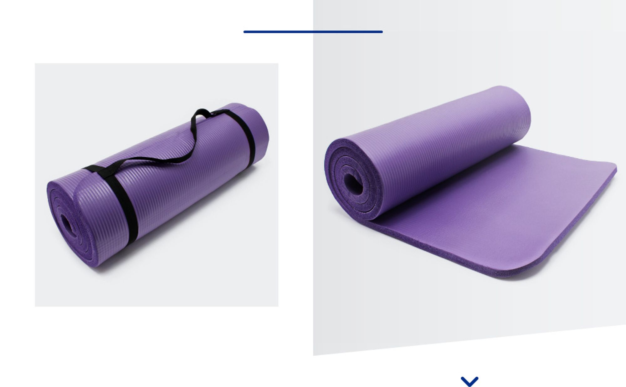 Wiltec Isomatte lila 180x60x1,5cm Schlafmatte für Camping und Festivals, extradicke Isoliermatte Camping rutschfeste Outdoor Isomatte zum Zelten