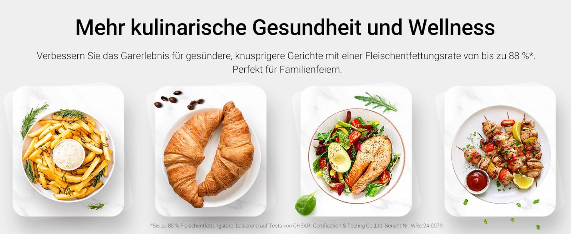 MOVA AeroChef FD10 Pro Heißluftfritteuse, 6L große ölfreie Fritteuse mit Warmluftzirkulation, schnelles knuspriges Garen, Innenraum aus Metall