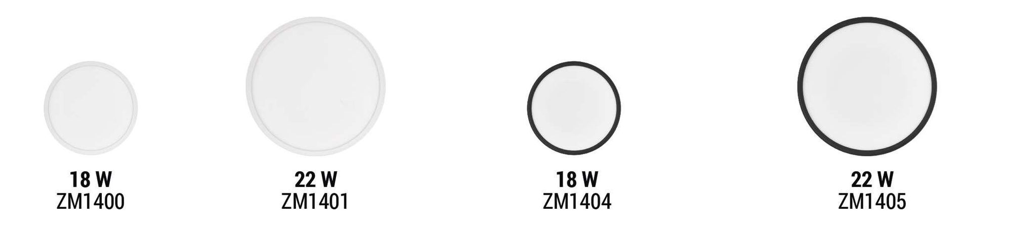 EMOS LED-Wand-/Deckenleuchte FLORI, rund, neutralweiß 4000 K, 1800 lm, 18 W (statt 115W Glühbirne), für Innenbereich, Ø 29,3 cm, weiß
