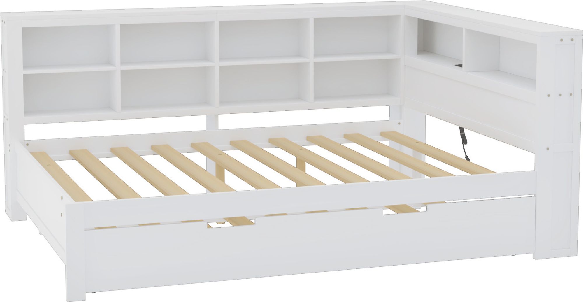 Bett mit Unterbett