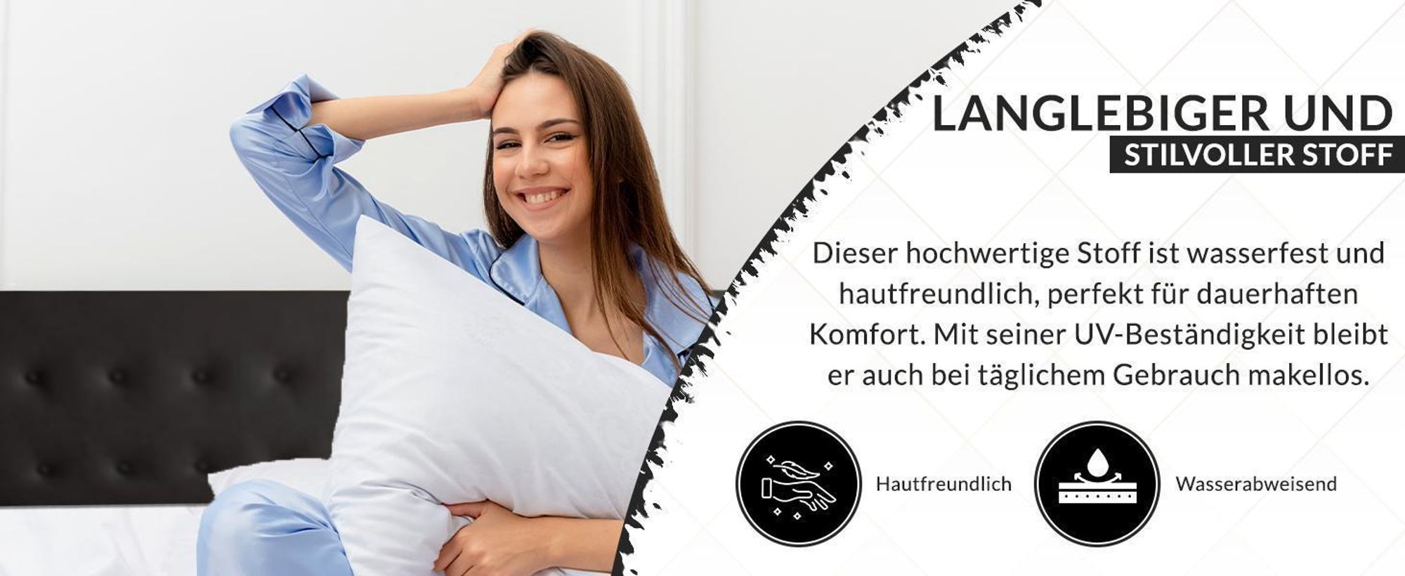 4myBaby GmbH - Boxspringbett | Neo First Class Boxspringbett 200x200 |Boxspringbett mit Matratze | Polsterbett 200x200 mit Matratze| Schwarz