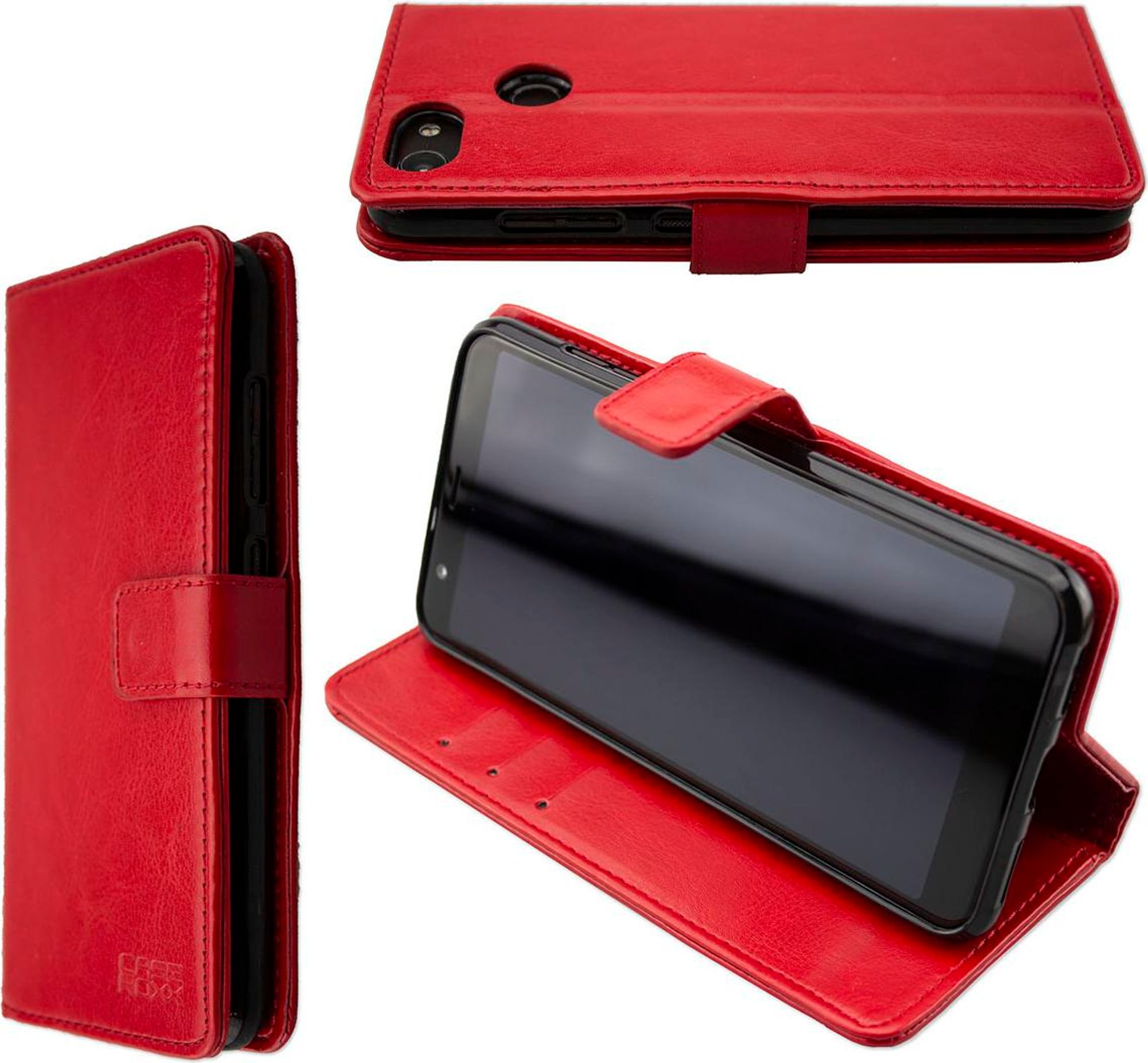 caseroxx Handy Hülle Tasche kompatibel mit Gigaset GS280 Bookstyle-Case Wallet Case Bild 1