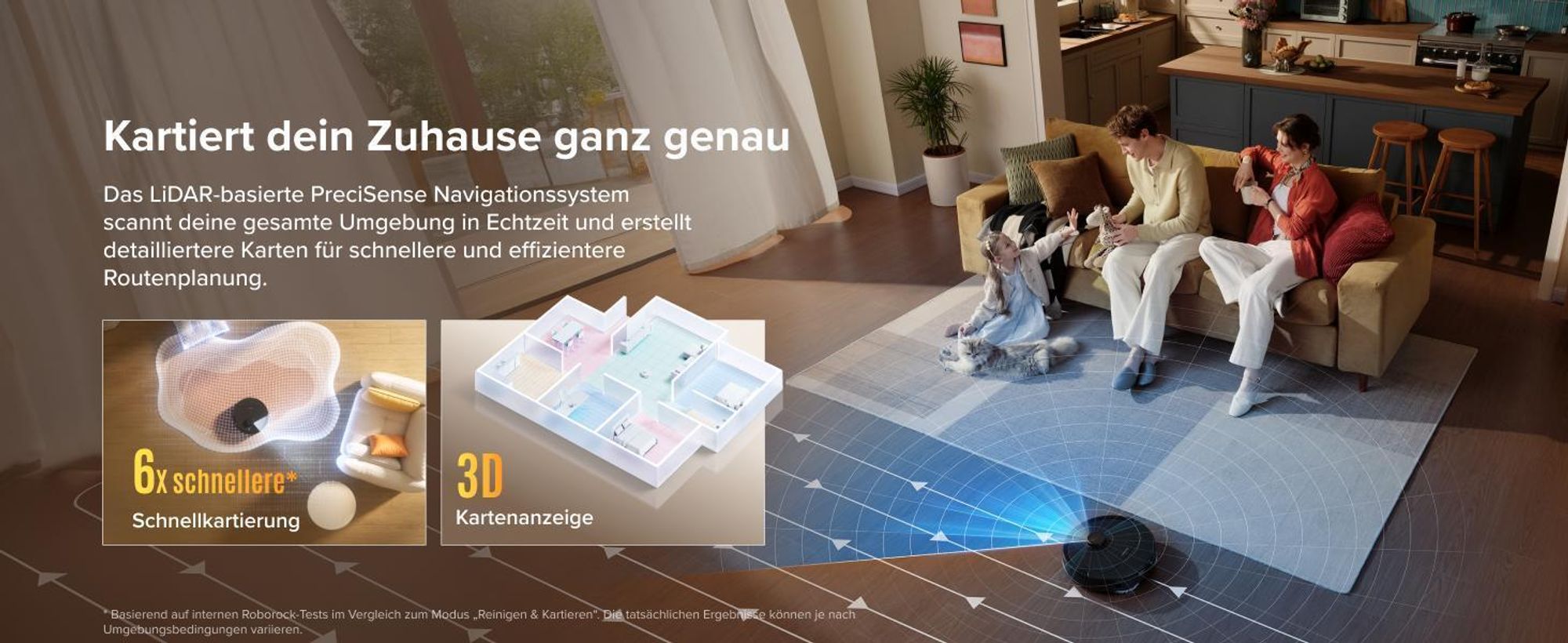 Roborock Qrevo S Pro Set Staubsauger Roboter mit Wischfunktion, 18.500Pa(Upgrade von QV 35A), Anti-Tangle System, 75 °C Heißwasser-Moppwäsche, Schwarz