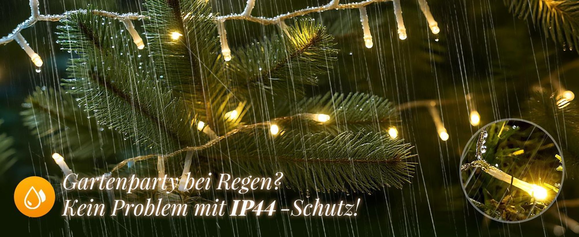 SALCAR 15m 220er LED Lichterkette Weihnachten, für Weihnachtsdeko Party Hochzeit, Transparente Kabel, Warmweiß