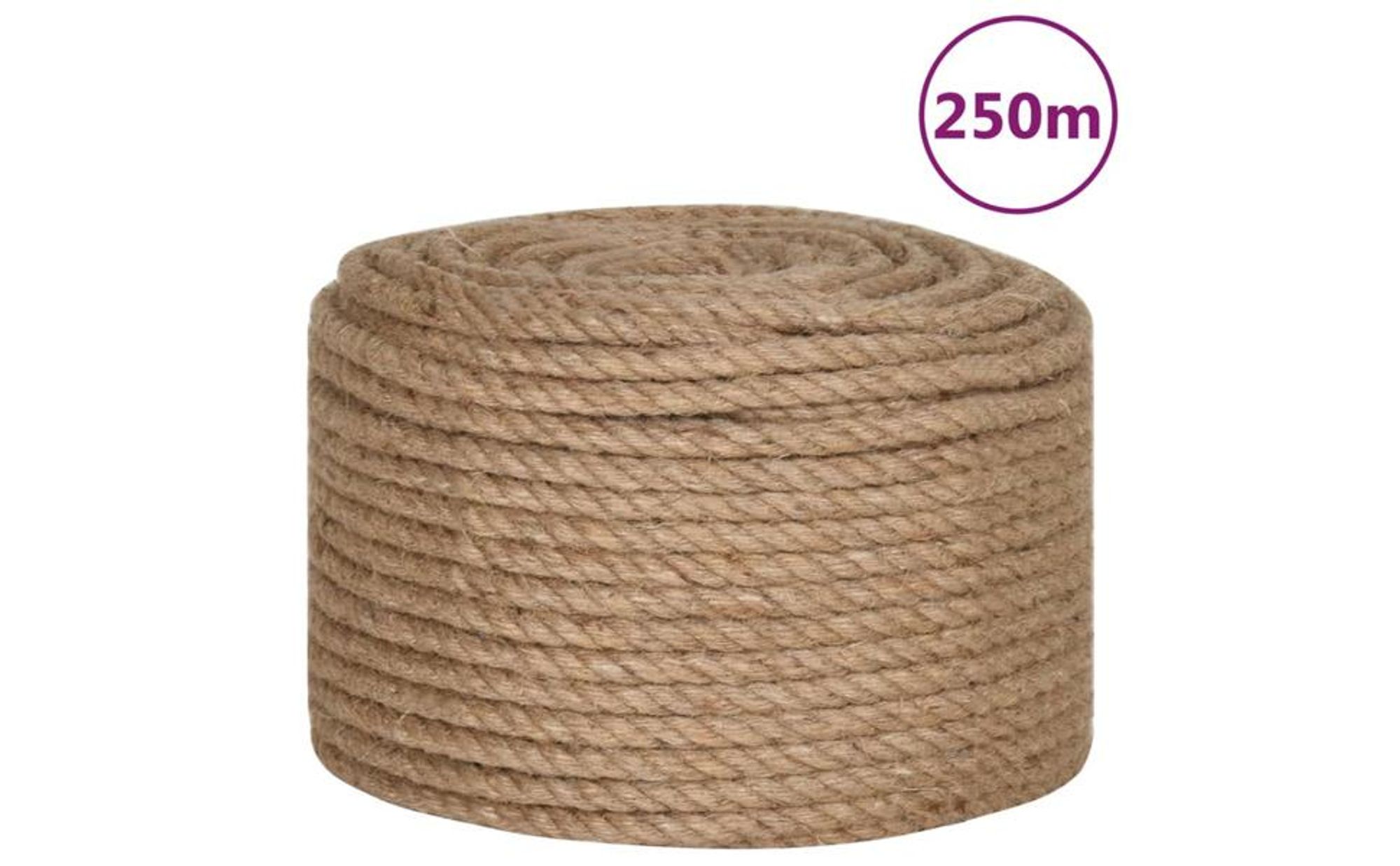 vidaXL Corde 100% Jute 10 mm 100 m