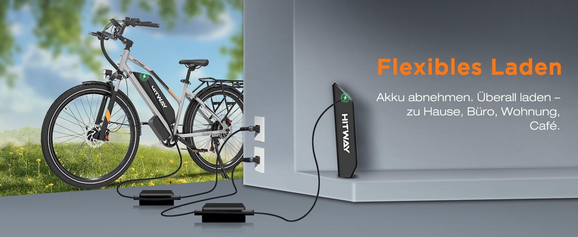 HITWAY 28" E Bike, 250W Motor,Elektrofahrrad Trekkingrad E-Bike Herren Damen,48V 16Ah Akku,7-Gang,NFC,APP,70-120km Reichweite