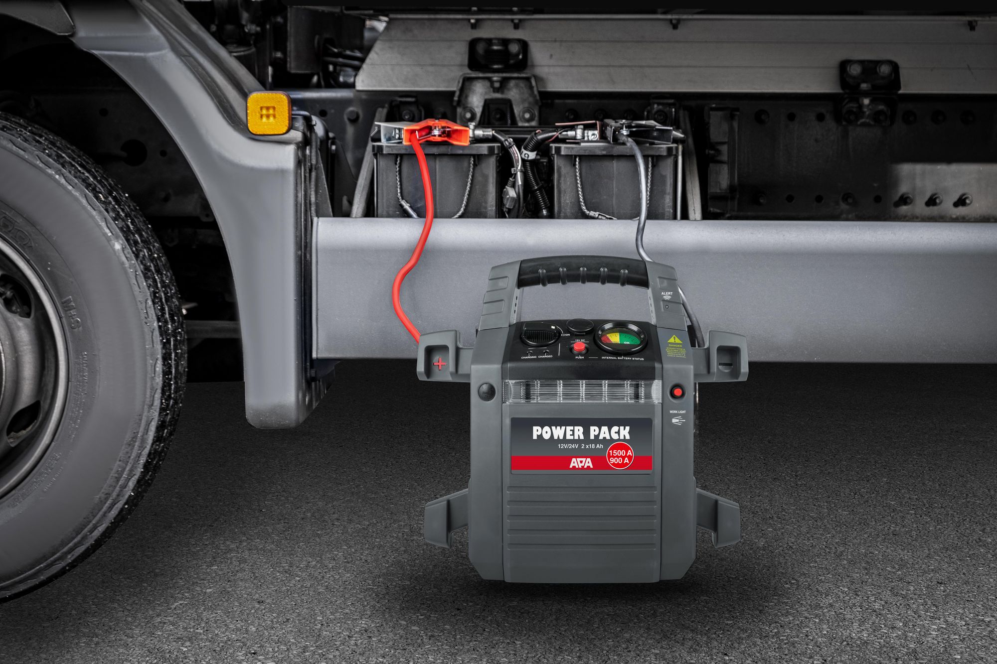 APA 16524 Power Pack 12/24V, Starthilfe 900A