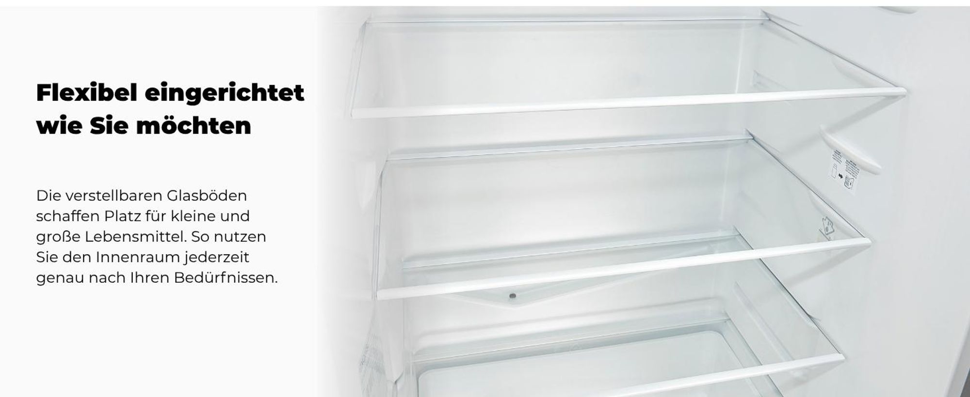 Exquisit Kühl-Gefrierkombination, Kühlschrank mit Gefrierfach, 4-Sterne-Gefrieren, 315 Liter, Alarm-Funktion, KGC5320-95-E-040C inoxlook