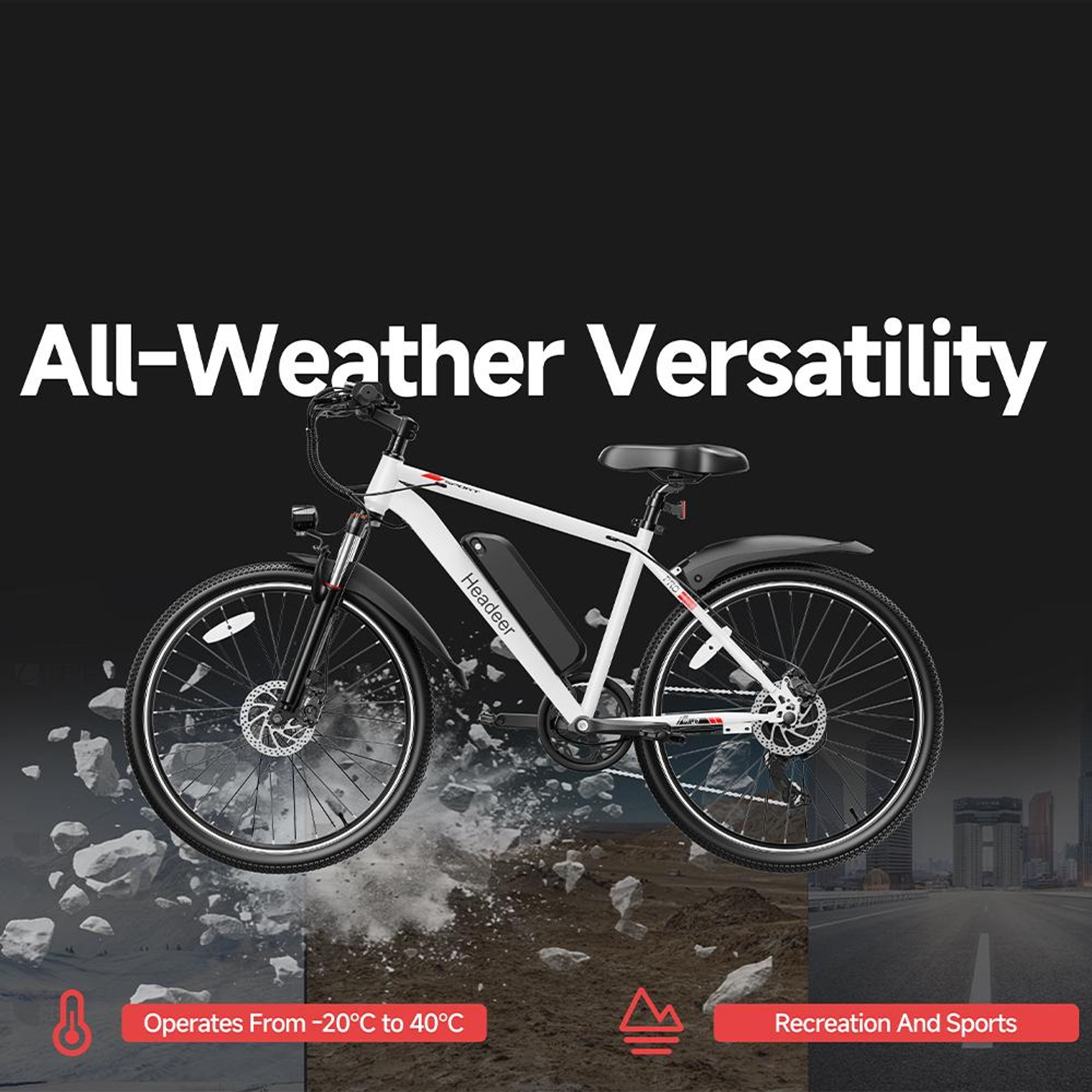 Erwachsenen-Elektrofahrrad BK1350 City E-Bike, abnehmbarer 48V 15Ah-Akku, Höchstgeschwindigkeit 25 km/h