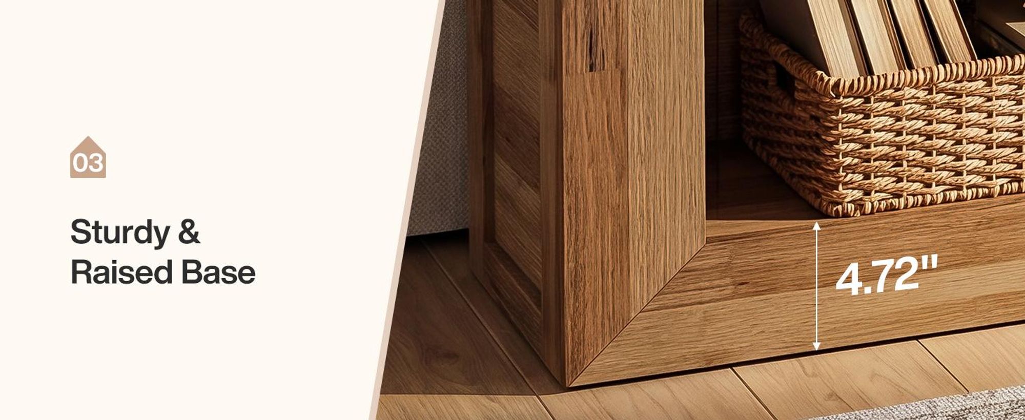 Tribesigns 160 cm Konsolentisch aus Holz, schmaler langer Eingangstisch mit 2-stöckigen offenen Ablagen für Eingang, Flur, Foyer, Wohnzimmer
