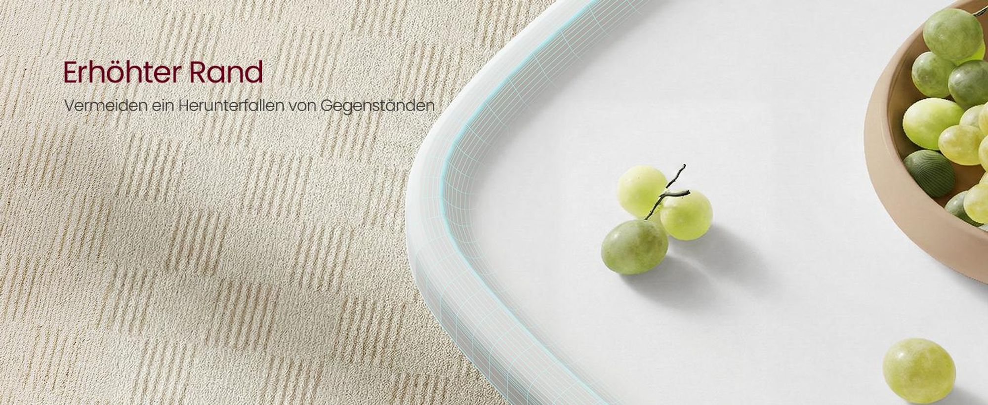 VASAGLE Sofatisch höhenverstellbar, C-Form Beistelltisch, Couchtisch für Wohnzimmer, 30 x 40 x 69 cm, weiß