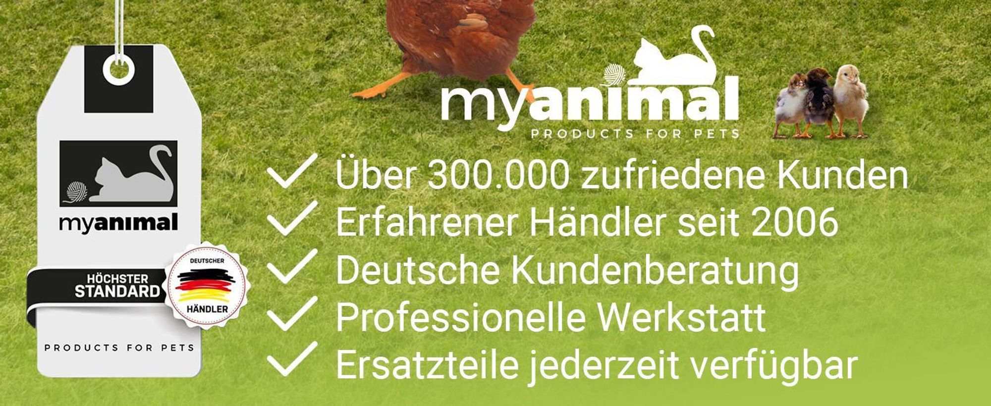 MyAnimal Hühnerstall XXL MH-22 | Für 8 Hühner - Hühnerhaus Zweistöckig  - 2 Sitzstangen  - 2 Nistkästen - Eiablage - Freilaufgehege (Grau 2.0)