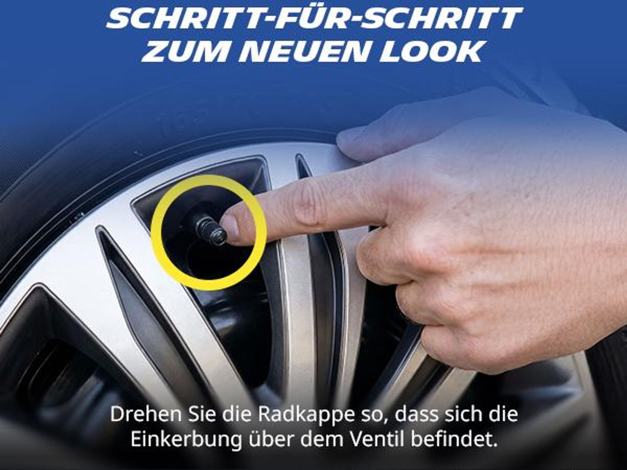 MICHELIN Radzierblenden 4er Set 16 Zoll (40,6 cm) silber mit Chromring, MX-MS