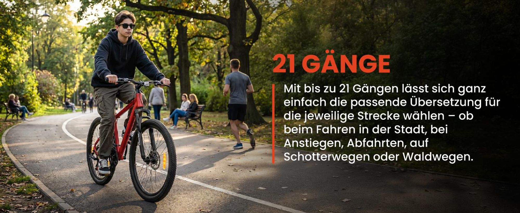 Mountainbike 26 Zoll MTB Fahrrad Shimano 21 Gang Scheibenbremsen Federgabel