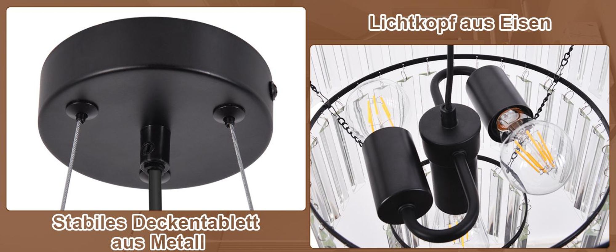 ZMH lampada a sospensione nero tavolo da pranzo lampada a sospensione moderna lampada a sospensione stella paralume in tessuto design tavolo da pranzo lampada E27 presa lampada a sospensione per soggiorno sala da pranzo camera da letto