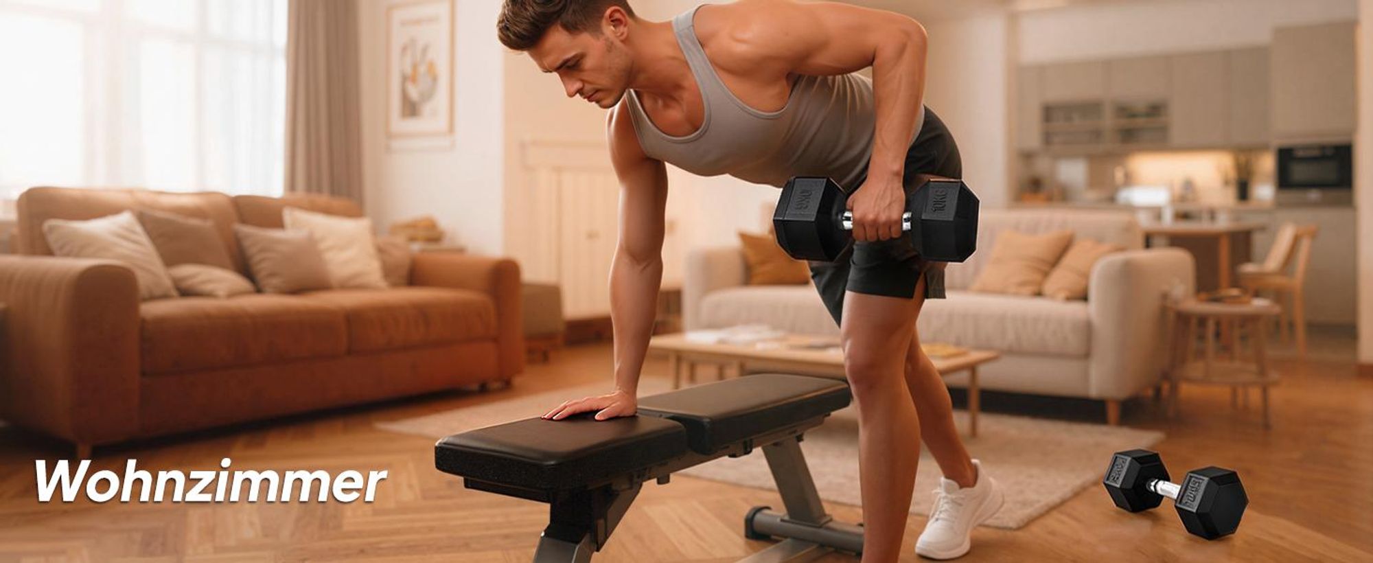 HOMCOM 2er-Set Gummi-Hantel Fitness Hantel Kurzhantel für Trainingsraum Büro sechseckige Form Metall Gummi schwarz 10 KG