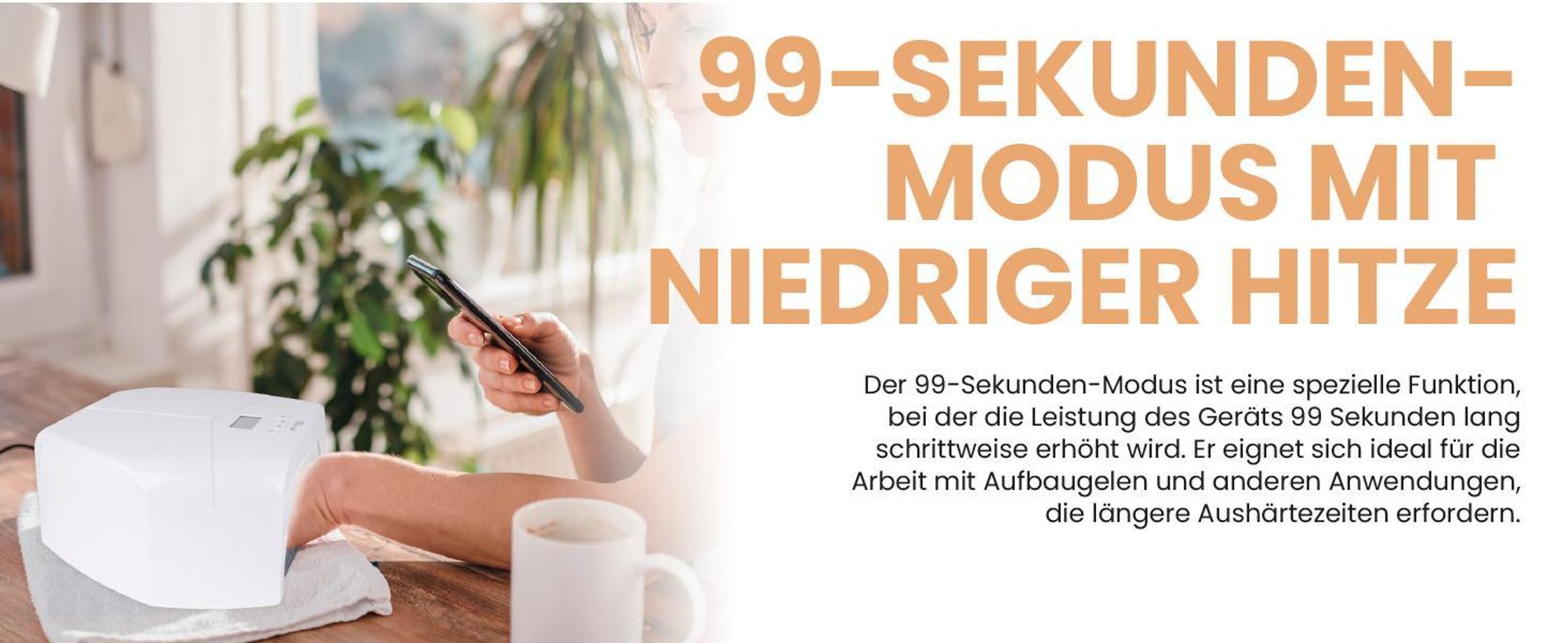 UV Nagellampe für Maniküre Pediküre Nail Lamp