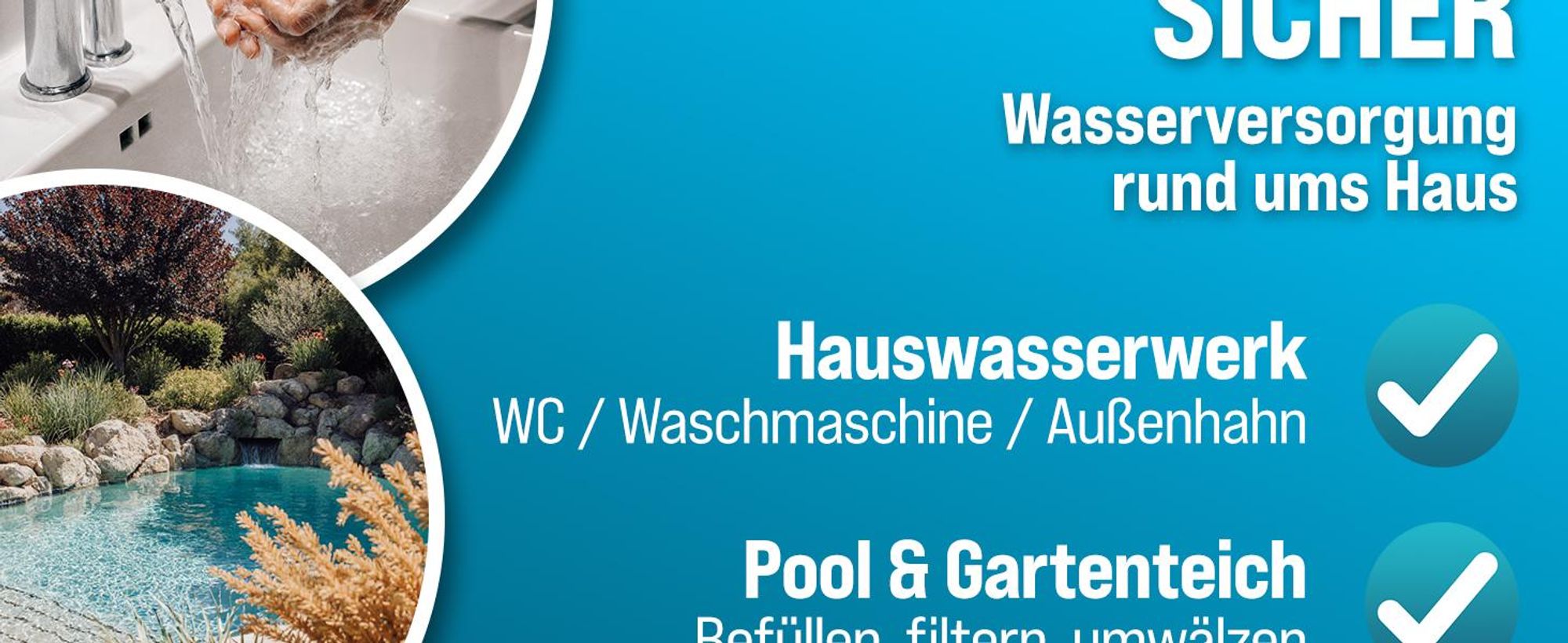 MONZANA Druckschalter Wasserpumpe mit Kabel 10 Bar Trockenlaufschutz