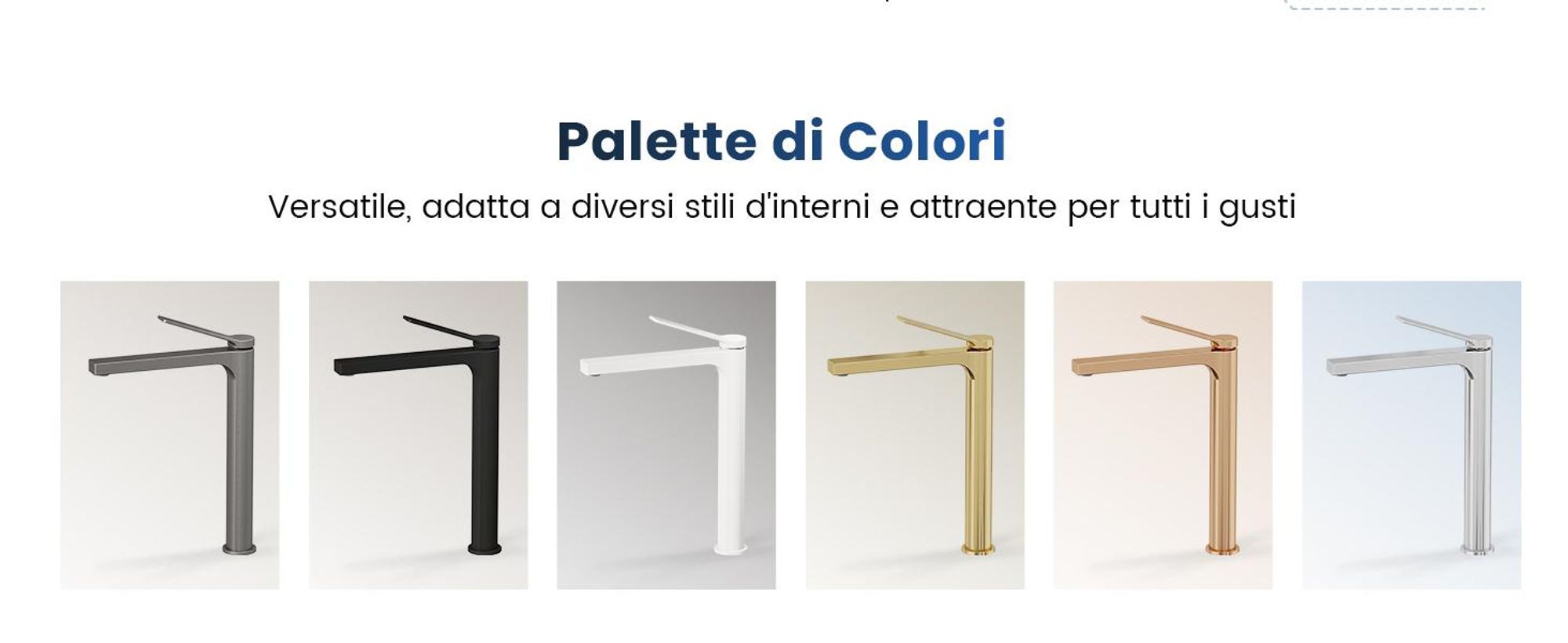 EMKE Rubinetto bagno cromo 335x233x46mm, ottone, cartuccia ceramica, miscelatore bagno, miscelatore lavabo, miscelatore lavabo
