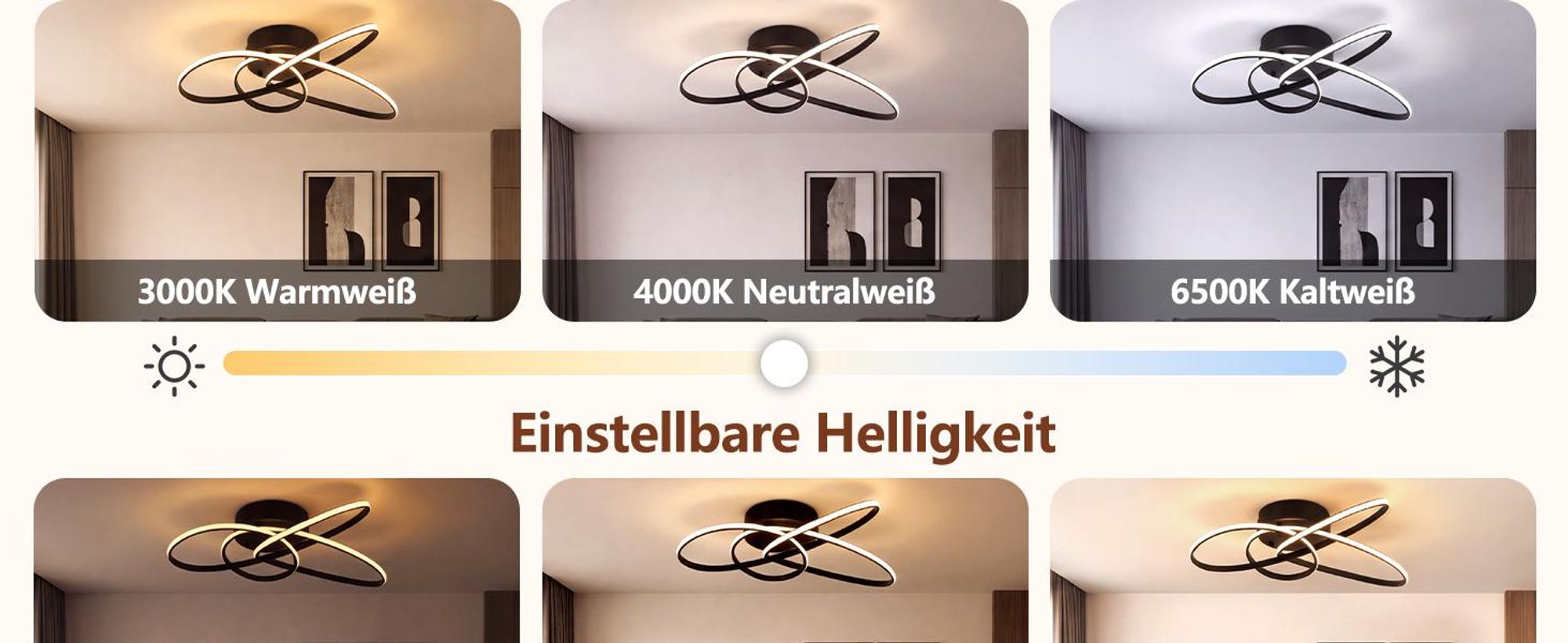 ZMH LED stropné svietidlo 30W čierne stmievateľné s diaľkovým ovládaním moderný kruhový dizajn vnútorné osvetlenie pre obývačku spálne kuchyňu jedáleň