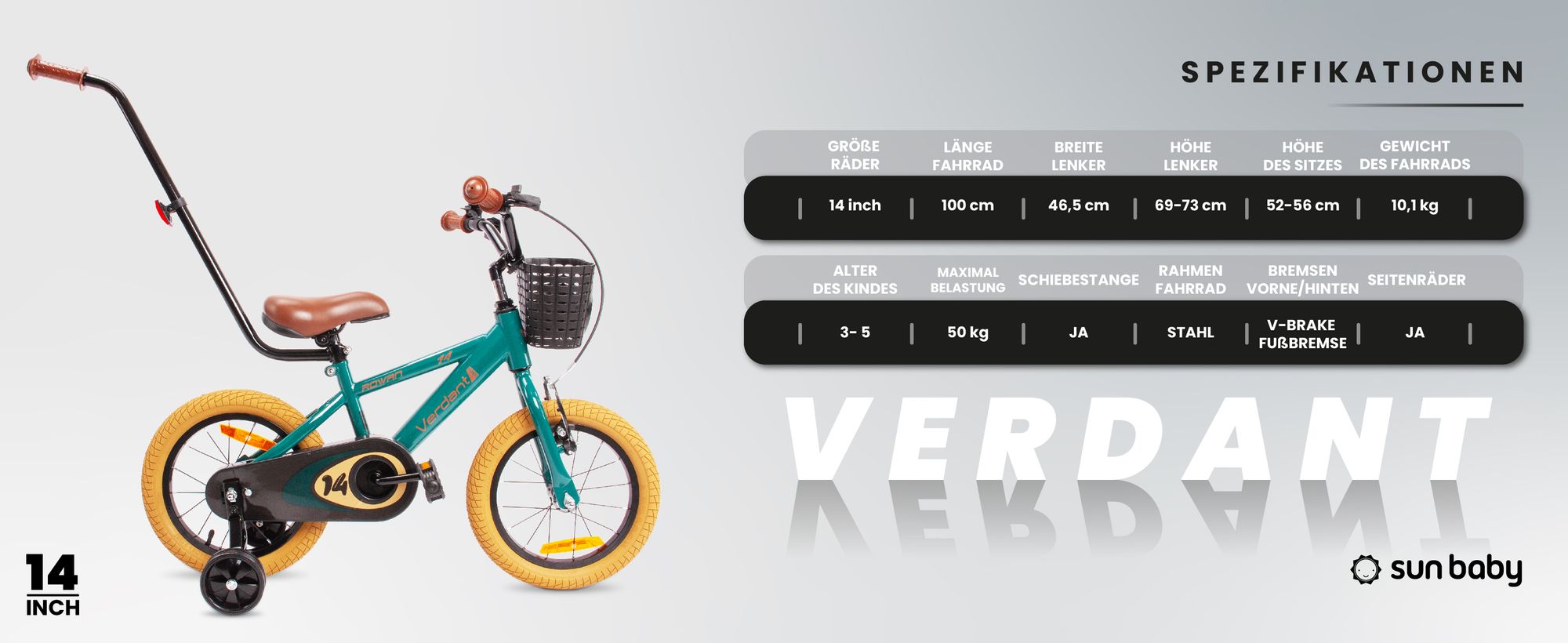 Kinderfahrrad Jungen Fahrrad Sttzrder Schubstange 16 Zoll