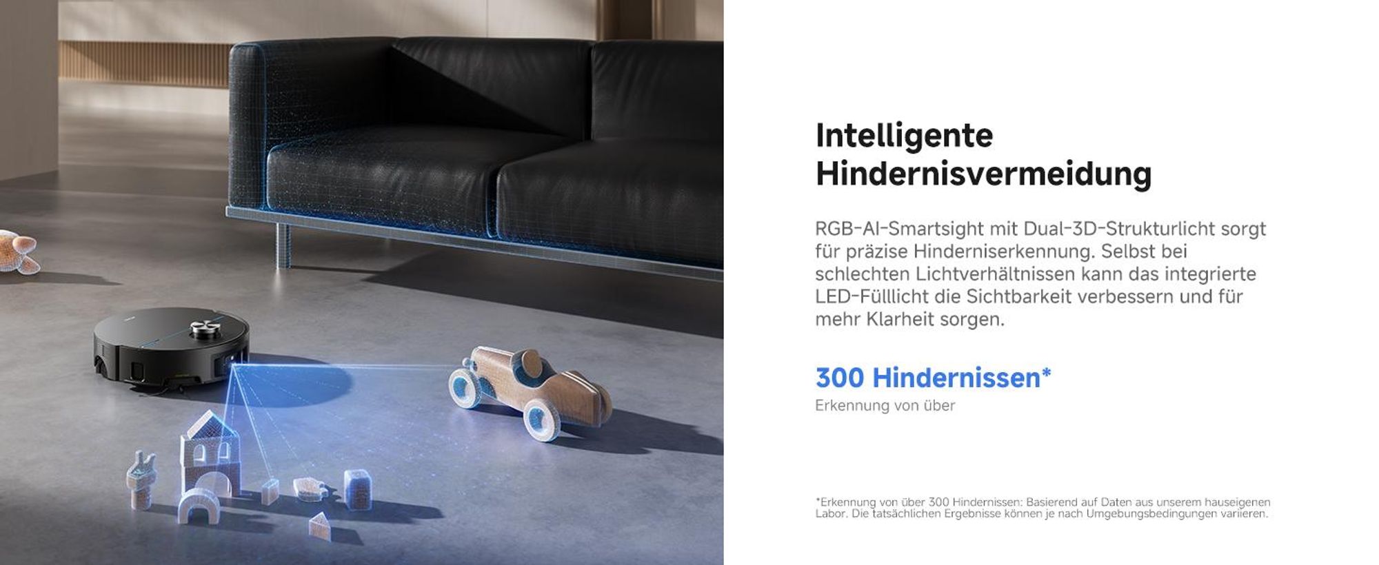 MOVA Z70 Ultra Roller Complete Saug- und Wischroboter mit automatischer Entleerung, selbstreinigendem Walzenmopp, 36.000 Pa