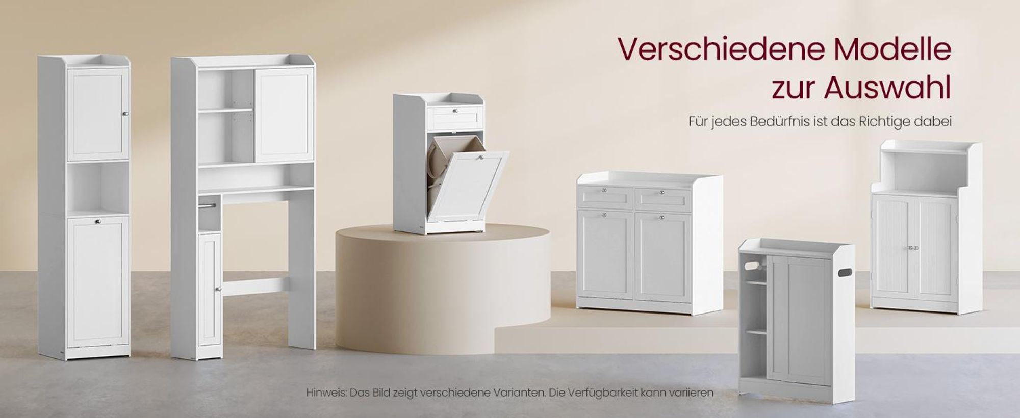 VASAGLE Badezimmerschrank mit Wäschekorb, hoher Badschrank, herausnehmbarer Wäschesack mit Griffen, mit Tür, verstellbare Ablage, 40 x 40 x 170 cm