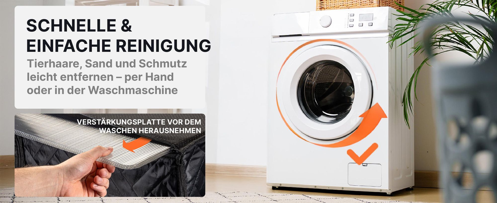 RAGI Hundedecke Auto Rücksitz 127×62 cm – Wasserdichte rutschfeste Autoschondecke mit verstärktem Boden, Seitenschutz und Sicherheitsgurt