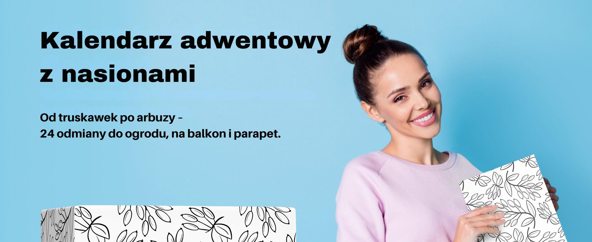 UMBRELLA® nasiona kalendarz adwentowy 2026, warzywa zioła owoce kwiaty