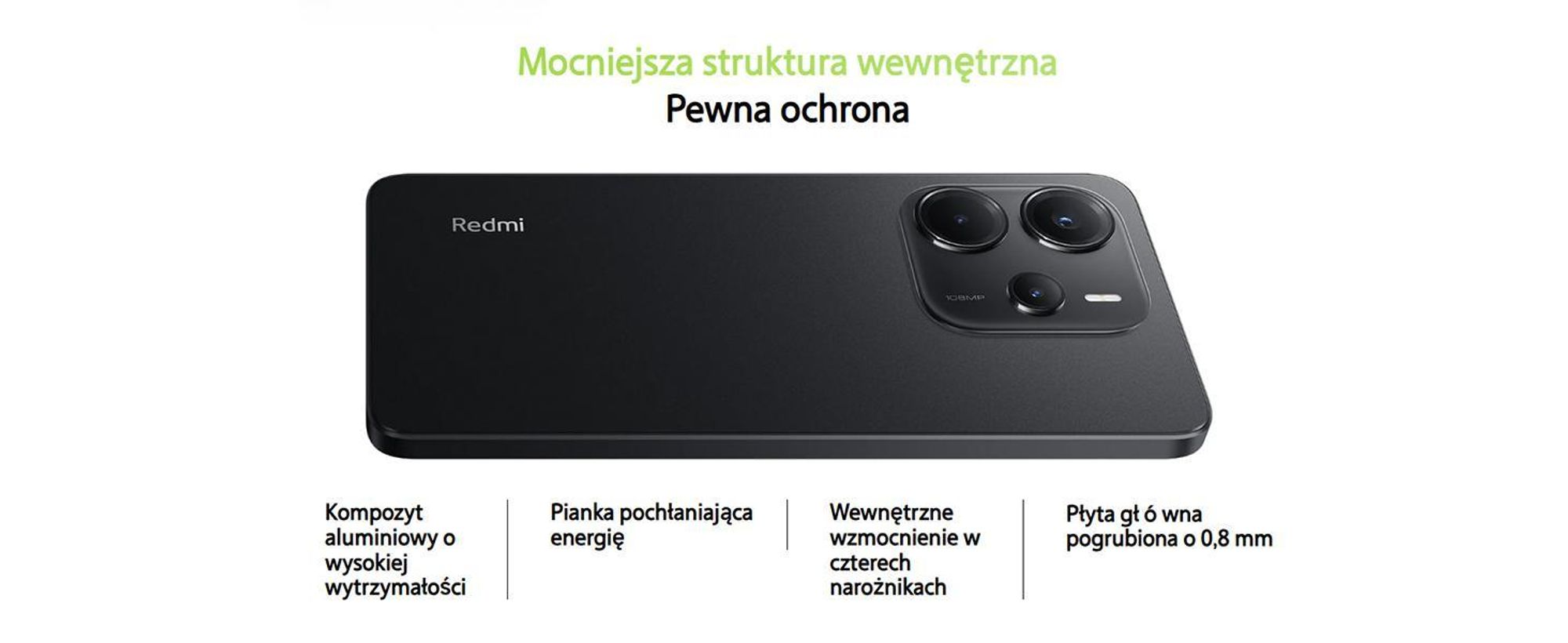 Xiaomi Redmi Note 15 4G Smartfon 8/256GB 6,83 5520mAh Czarny