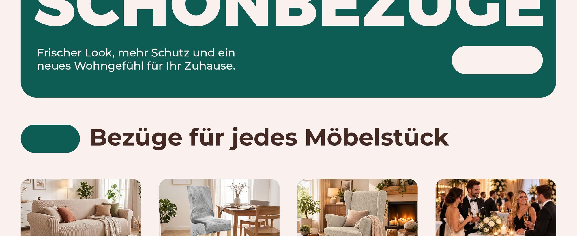 Hussen, stuhlhussen, sofahussen, sofa bezug