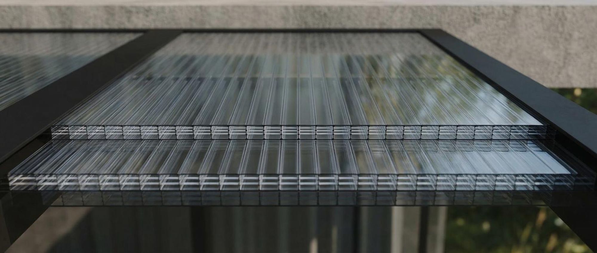tectake® 14er Set Doppelstegplatten Shiny 10,25 m² Gesamtfläche, individuell zuschneidbar 121 x 60,5 x 0,6 cm je Platte