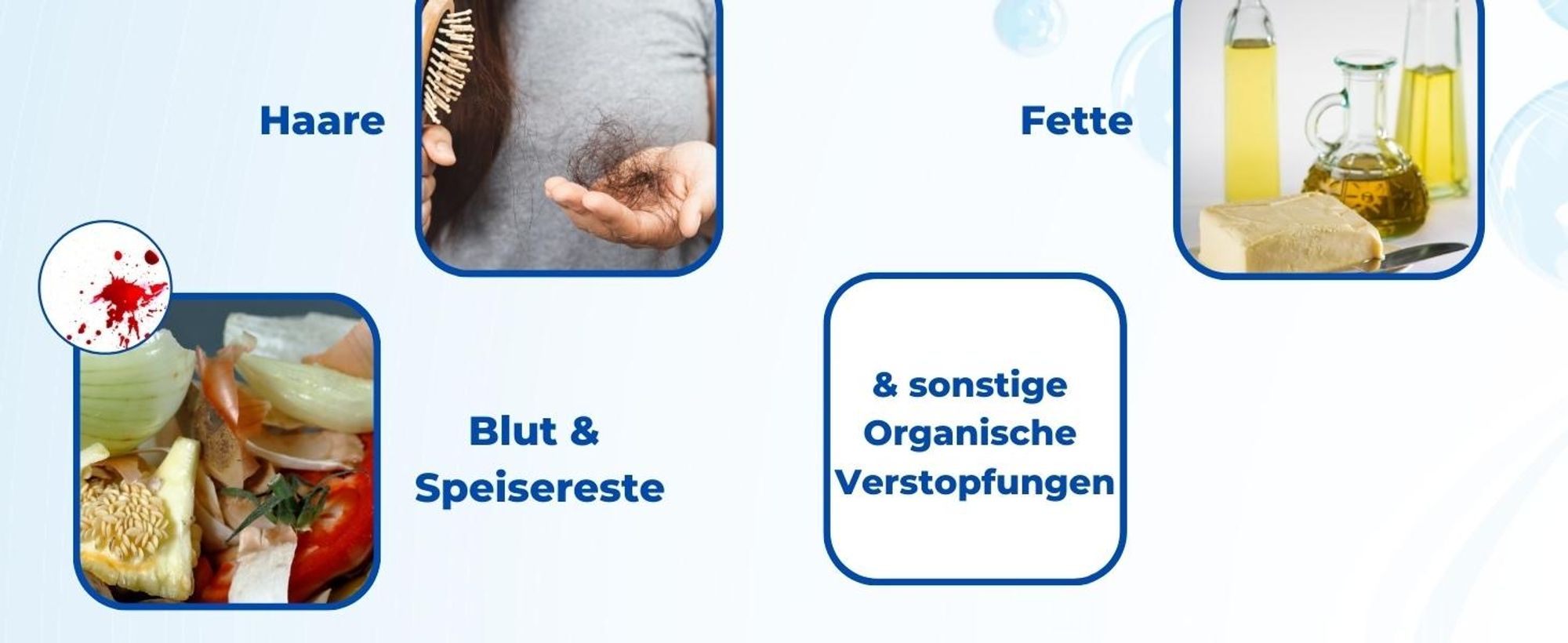 PandaCleaner Haar-Weg Abflussreiniger - Entfernt Hartnäckigste Verstopfungen - Hochkonzentrierter Rohrreiniger - Abflussfrei - 2000ml