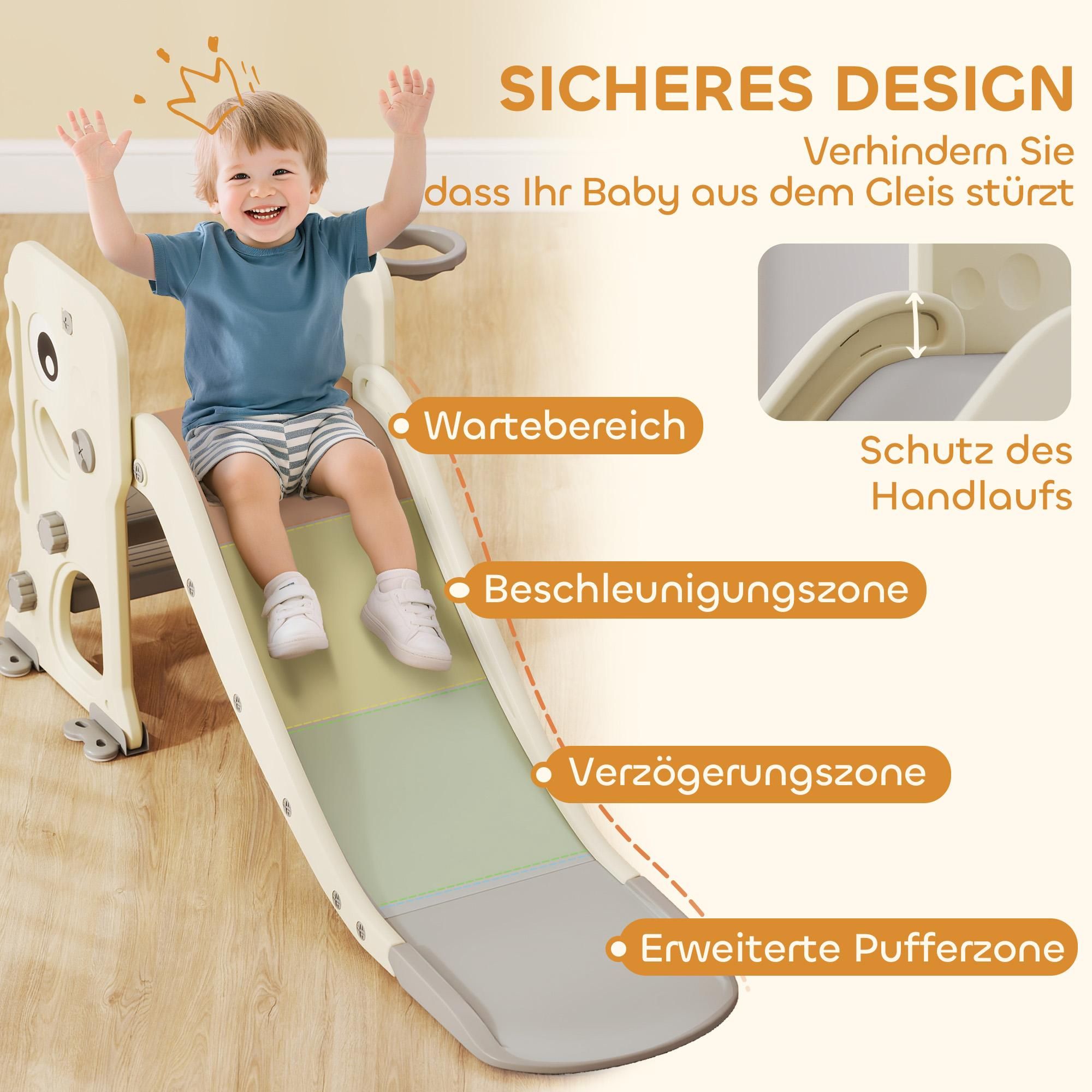 Kleinkind Kinderrutsche Dinosaurier