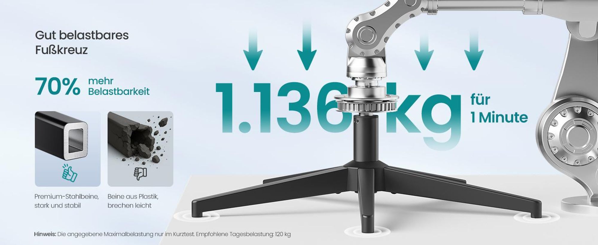 SONGMICS Bürostuhl ergonomisch, Schreibtischstuhl, Computerstuhl, verstellbare Lenden- und Kopfstütze