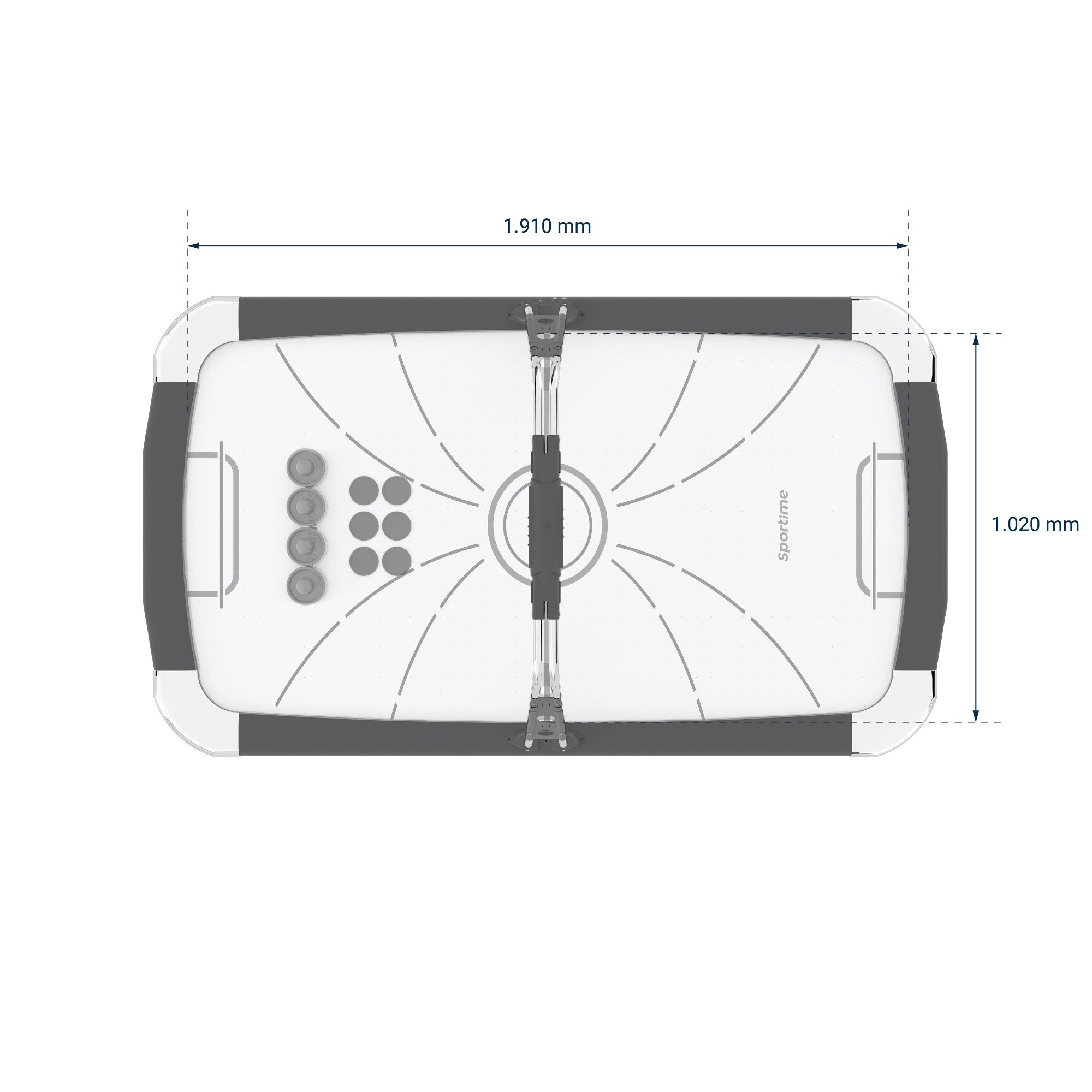 Sportime Airhockey-Tisch "Blizzard"